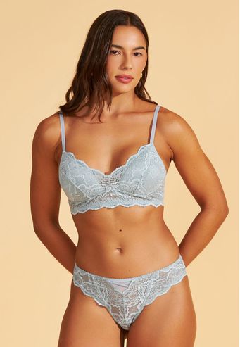 Sutiã Com Bojo Sem Aro De Renda Recco