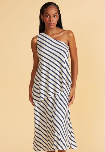 Slip Dress De Viscose Fine Linen Recco