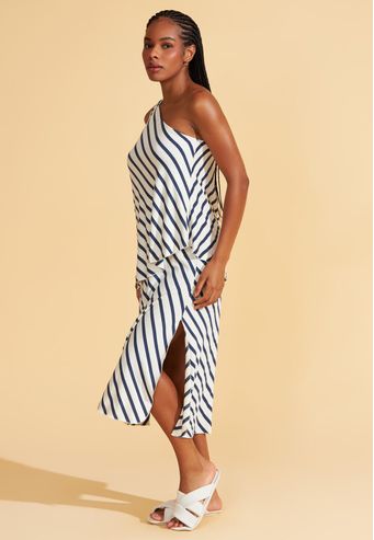 Slip Dress De Viscose Fine Linen Recco