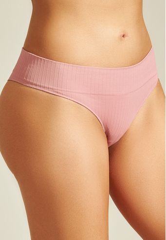 Tanga Canelada Bio sem Costura Recco