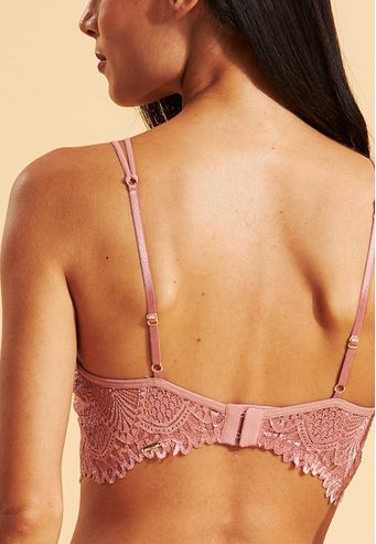 Sutiã Recco Sem Bojo e Sem Aro de Bio Senci e Renda