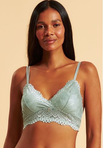 Sutiã Recco Sem Bojo e Sem Aro de Bio Senci e Renda