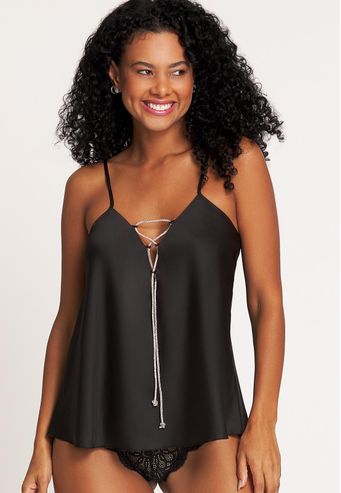 Blusa Recco de Charmeuse Prime