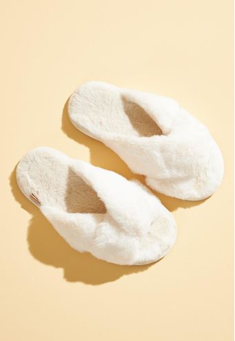 Pantufa Recco Aberta de Pelo