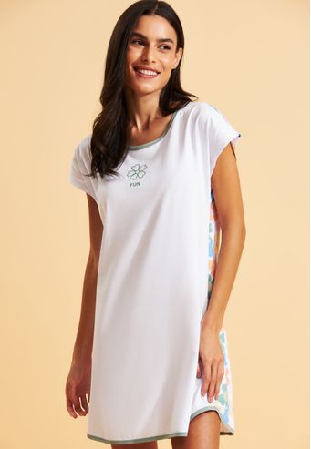 Camisão Recco Manga Curta de 100% Algodão