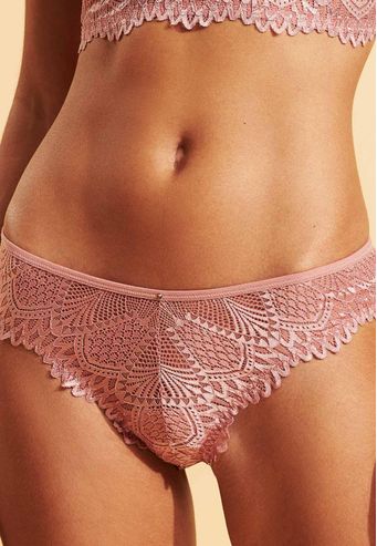 Calcinha Recco Fio de Bio Senci e Renda