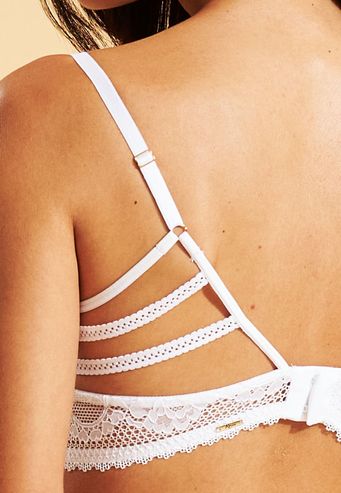 Sutiã Recco Com Bojo e Sem Aro de Renda