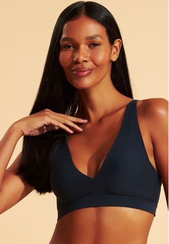 Sutiã Recco sem Bojo e sem Aro de Algodão com Elastano