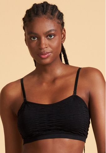 Top Recco Duplo Com Bojo e Alça Removível