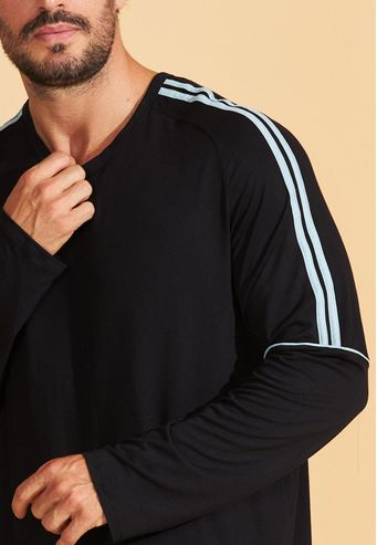 Pijama Recco Longo de Viscose Stretch