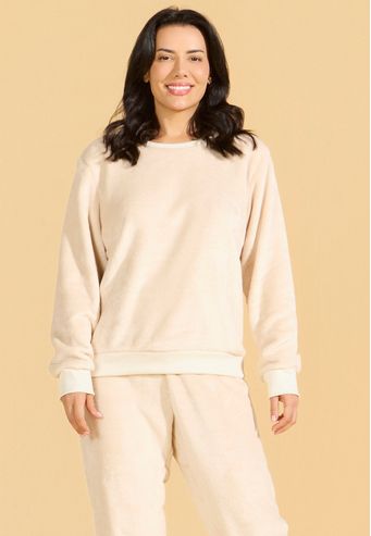 Pijama longo de Fleece