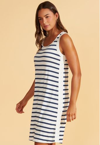 Camisola De Viscose Fine Linen Recco