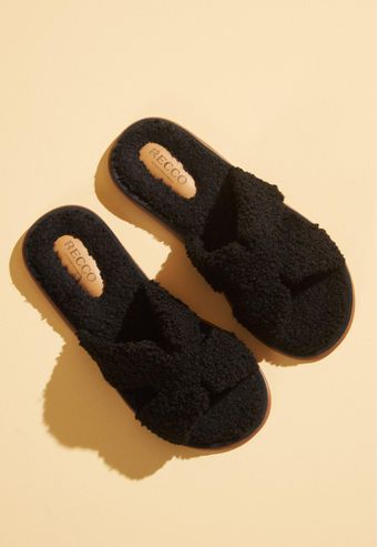 Pantufa Recco Aberta de Pelo
