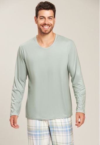 Pijama Baunilha Longo de New Skin