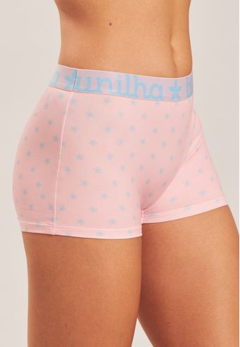 Calcinha De Algodão Com Elastano Baunilha