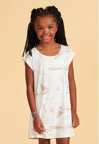 Camisão Infantil de Viscose Digital Recco