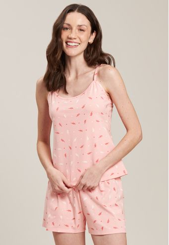 Shortdoll Baunilha de Algodão Com Elastano