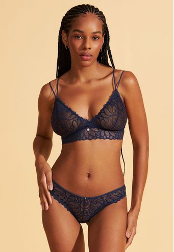 Calcinha Fio Duplo de Bio Senci e Renda Recco