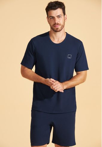 Pijama Recco de Algodão Com Elastano