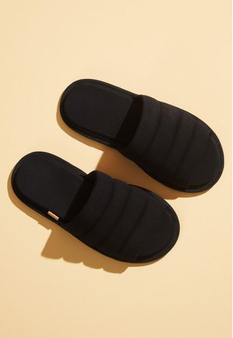 Pantufa Recco Aberta de Viscose Stretch