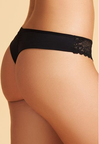 Calcinha Fio Duplo de Bio Senci e Renda Recco