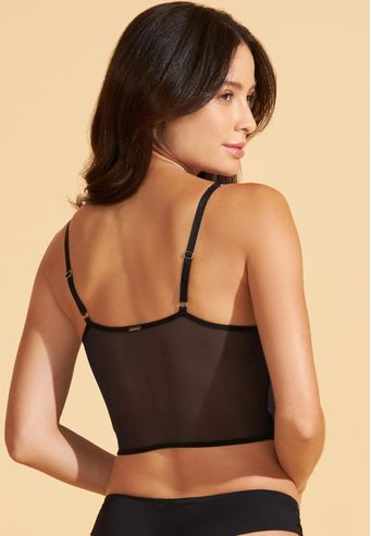 Top Recco com Tule Botanica