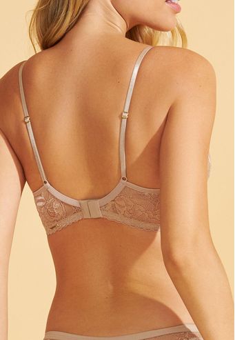 Sutiã Com Alça Fina de Renda Recco