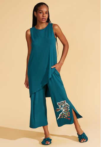 Conjunto De Viscose Streth Recco