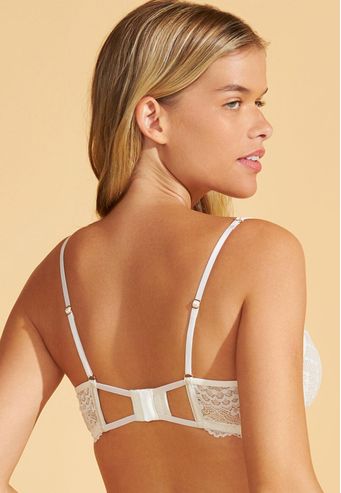 Sutiã Sem Bojo Com Aro De Renda Recco