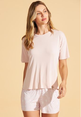 Pijama Recco Curto de Microfibra