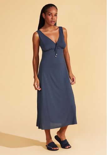 Slip Dress Midi de Microdry Recco