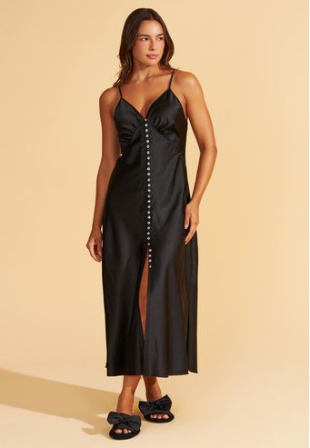 Slip Dress De Charmeuse Prime Recco