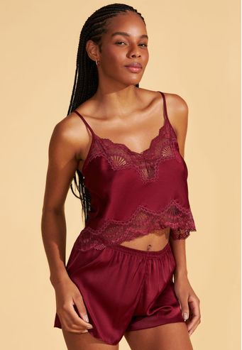 Babydoll Charmeuse Prime Com Renda Recco