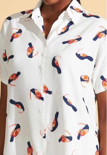 Pijama Recco Americano de Viscose Plana