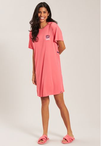 Camisão De Microfibra Baunilha