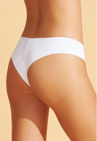 Calcinha Fio Duplo de Bio Senci e Renda Recco