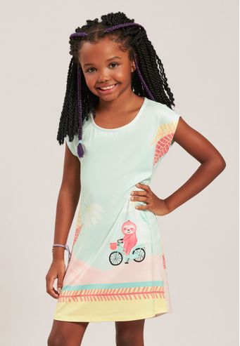 Camisão Infantil de New Skin Baunilha