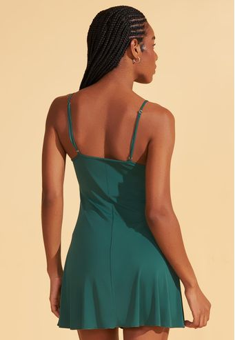 Camisola de Microfibra Com Renda Recco