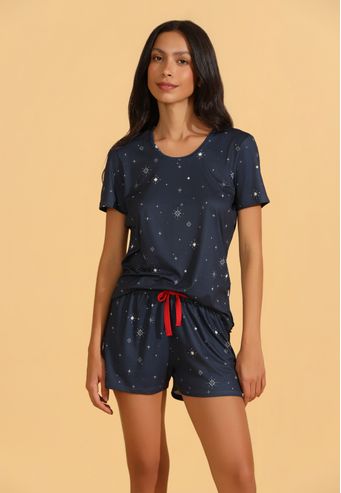 Pijama Curto De New Skin Recco