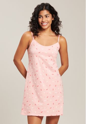 Camisola Baunilha de Algodão Com Elastano