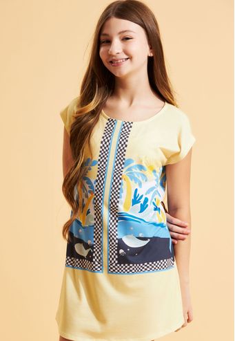 Camisão Recco Infantil de Viscodry